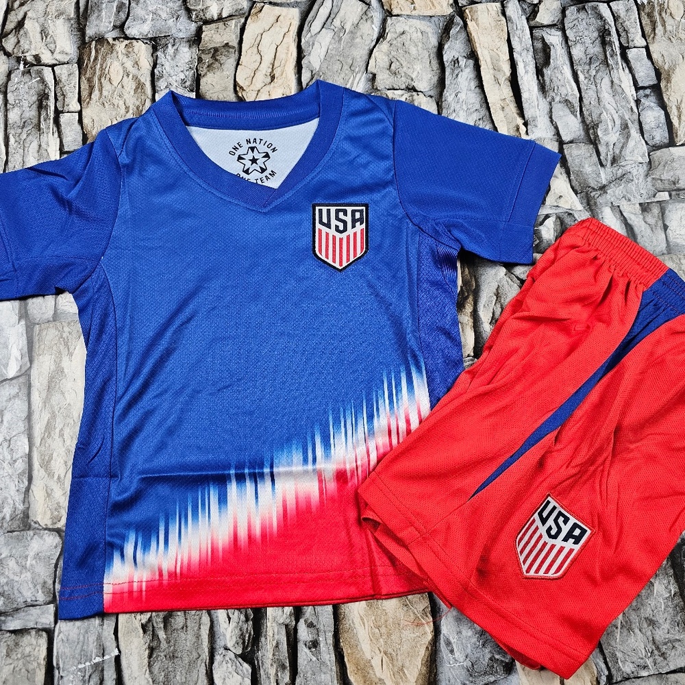 USA Kids Soccer Jersey Kit Youth/ jersey/ Jersey and Shorts